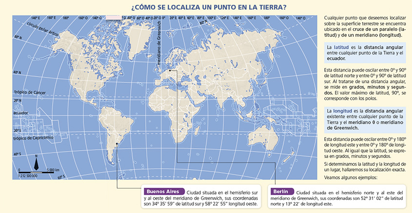 círculo polar ártico en el mapa