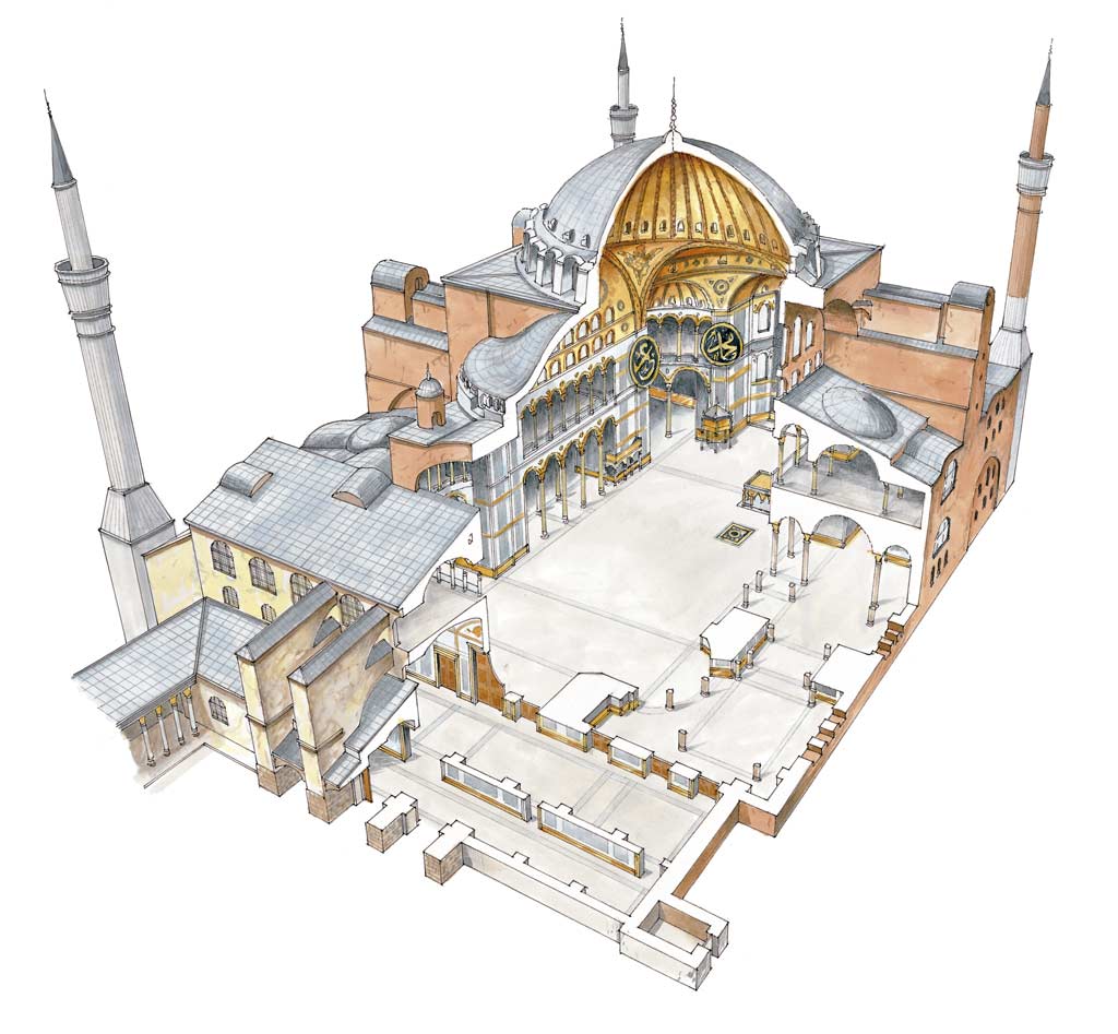 Архитектура Византии храм св. Софии