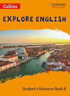 Book cover Explore English - Student's Resource Book 6