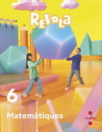 Book cover 6 Primària Matemàtiques Revola LOMLOE