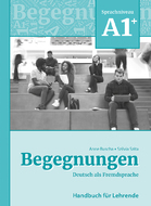 Book cover Begegnungen A1+: Handbuch für Lehrende