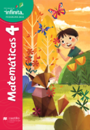 Book cover Matemáticas 4 Infinita 2011 Primaria