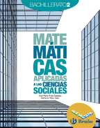Book cover Matemáticas Aplicadas a las Ciencias Sociales 2 Bachillerato