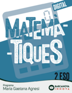 Book cover Matemàtiques 2n ESO