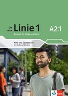 Book cover Die neue Linie 1 A2.1 interaktives Kurs- und Übungsbuch