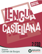 Book cover Lengua castellana 2.º ESO