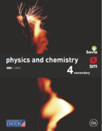 Book cover Physics and Chemistry 4 Secondary. Savia
