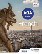 Book cover AQA A-level French (includes AS)
