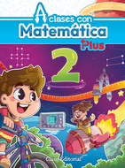 Book cover A clases con Matemática 2 Plus