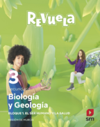 Book cover Biología y Geología 3º Secundaria. Revuela