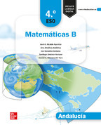 Book cover Matemáticas B 4.º ESO. Andalucía