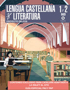 Book cover 1º y 2º Bachillerato Proyecto Delfos Lengua Castellana y Literatura