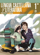 Book cover 1º ESO Proyecto Icaria Lengua Castellana y Literatura