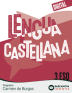 Book cover Lengua castellana 3.º ESO