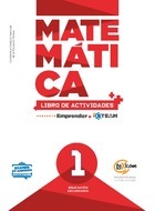 Book cover Matemática  1, educación secundaria