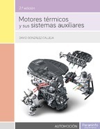 Book cover Motores térmicos y sus sistemas auxiliares