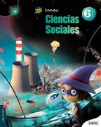 Book cover PDF Ciencias Sociales 6º (SPX) Alumno