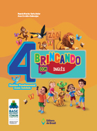 Book cover Brincando com Inglês - 4º ano