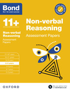 Book cover 11+ Non-verbal Reasoning: Assessment Papers. Book 8-9 years