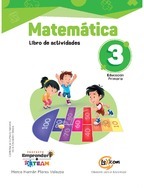 Book cover Matemática 3, educación primaria