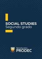 Book cover Social studies 2° 2025 (PRODEC)