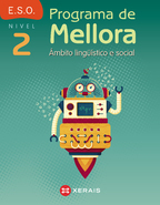 Book cover Programa de Mellora. Ámbito lingüístico e social. Nivel 2