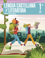 Book cover 1º ESO Proyecto ítaca Lengua Castellana y Literatura