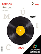 Book cover LM PLAT Alumnado Música Acordes 2 ESO Construyendo mundos Grazalema