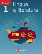 Book cover Lingua e literatura 1º ESO