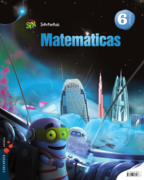 Book cover PDF Matemáticas 6º (SPX) Alumno
