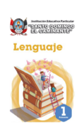 Book cover Comunicación 1er grado primaria - Sto Domingo "El Caminante"