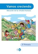 Book cover Vamos creciendo 5º primaria