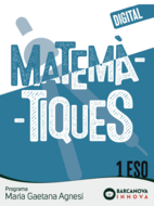 Book cover Matemàtiques 1r ESO