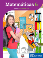 Book cover Matemáticas 6