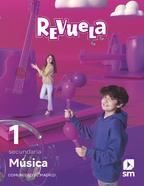 Book cover Música 1 Secundaria Revuela