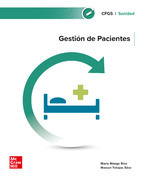 Book cover Gestión de pacientes. Digital