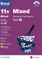 Book cover 11+ Mixed Standard Test Pages - Pack 2