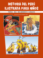 Book cover Historia del Perú ilustrada para niños