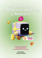 Book cover Inteligencia artificial, programación y robótica I