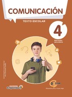 Book cover Comunicación 4, educación secundaria