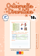 Book cover Ortografía Divertida 18B