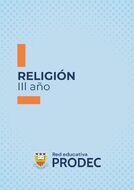 Book cover Religión III 2024 (PRODEC)