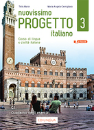 Book cover Nuovissimo Progetto italiano 3 - Quaderno degli esercizi