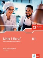 Book cover Linie 1 Beruf B1 interaktives Kurs- und Übungsbuch
