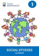Book cover Social Studies 1° 2024 (PRODEC)