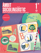 Book cover 1º ESO SAMOS ÀMBIT SOCIOLINGÜÍSTIC