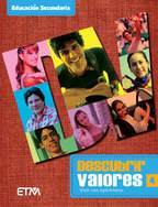 Book cover Descubrir Valores Secundaria 4