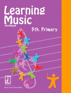 Book cover Learning Music Workbook 5th. Primary