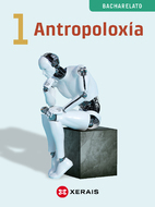 Book cover Antropoloxía 1º Bacharelato