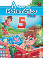 Book cover A clases con Matemática 5 Plus